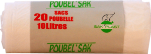 Sacs 10 Litres Blancs